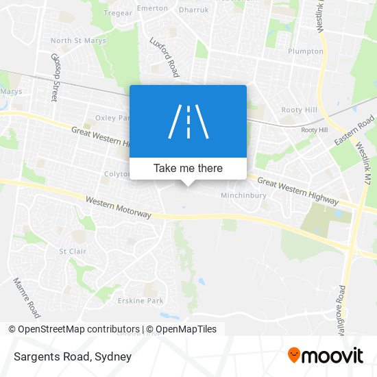 Sargents Road map