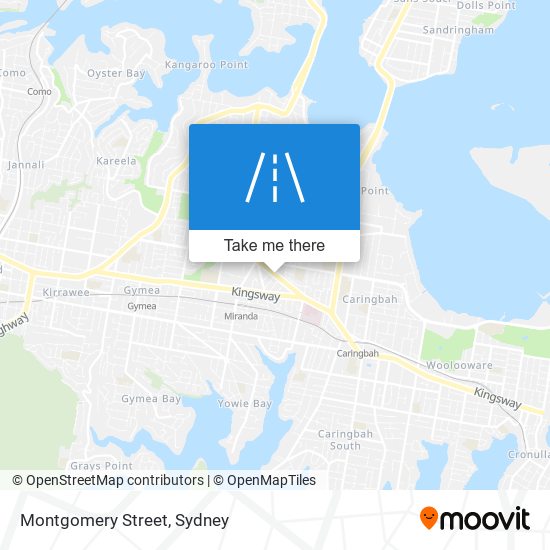 Montgomery Street map