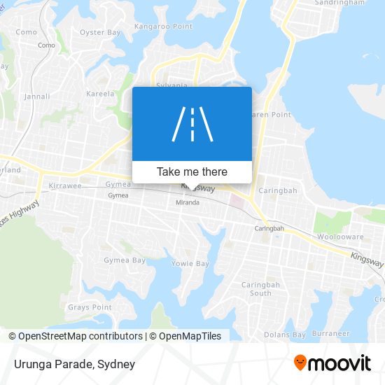 Urunga Parade map