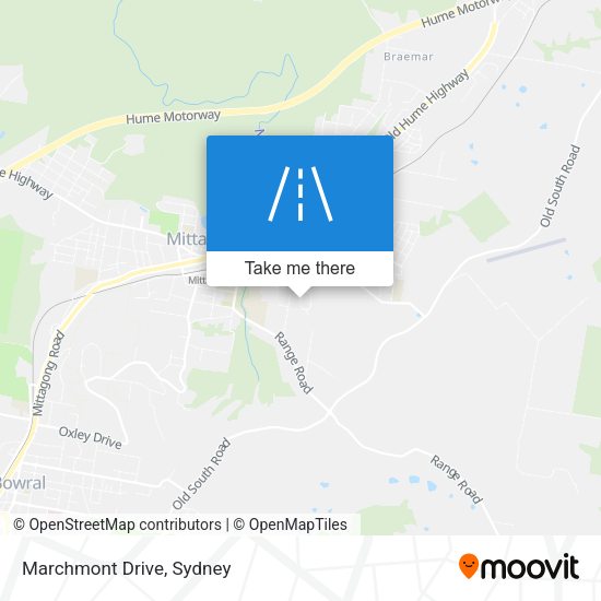 Marchmont Drive map