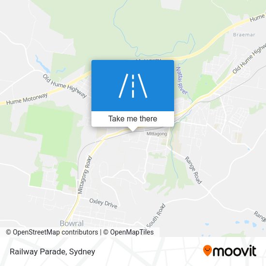 Railway Parade map