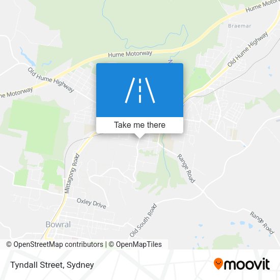 Tyndall Street map