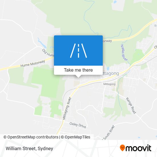 William Street map