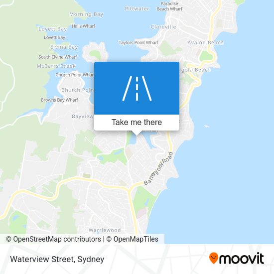 Waterview Street map