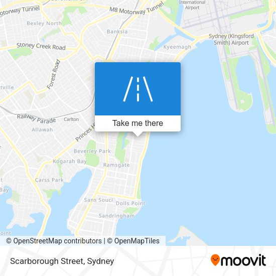 Scarborough Street map