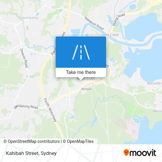 Kahibah Street map
