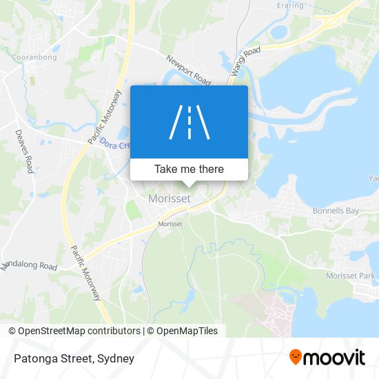 Patonga Street map