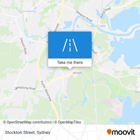 Stockton Street map
