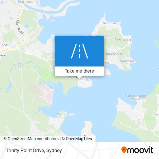 Trinity Point Drive map