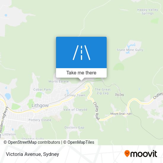 Victoria Avenue map