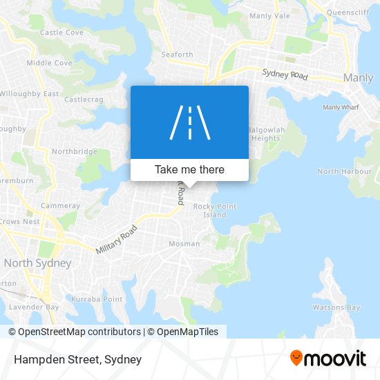 Hampden Street map