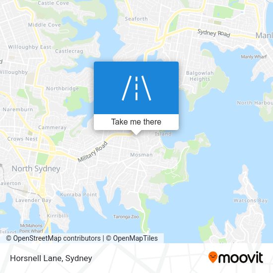 Horsnell Lane map