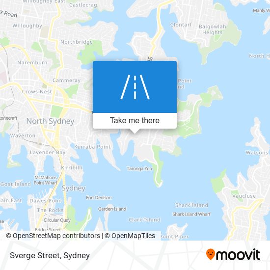 Sverge Street map