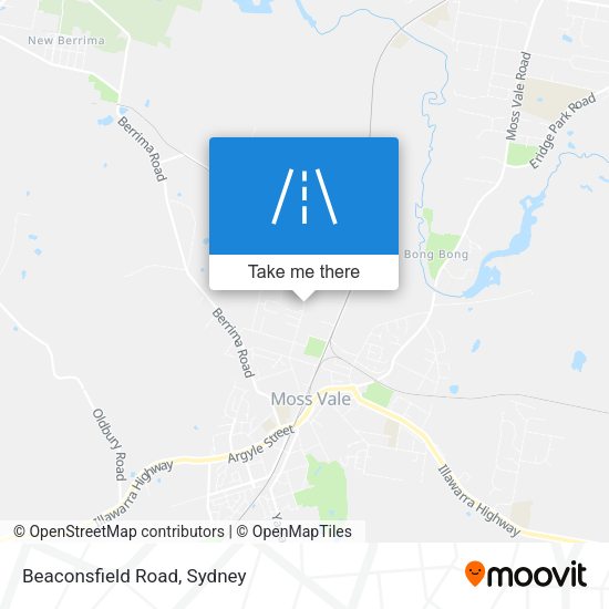 Beaconsfield Road map