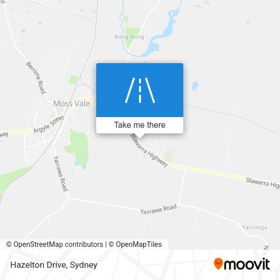 Hazelton Drive map