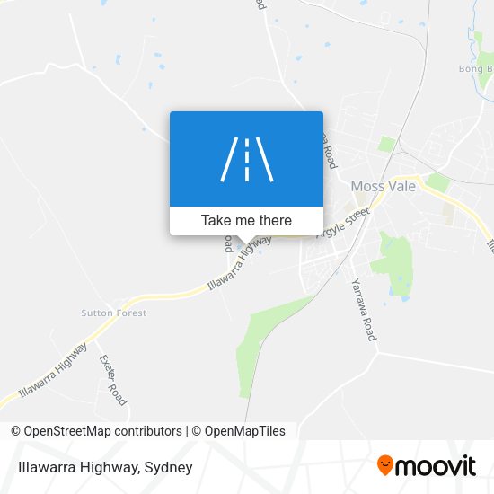 Illawarra Highway map