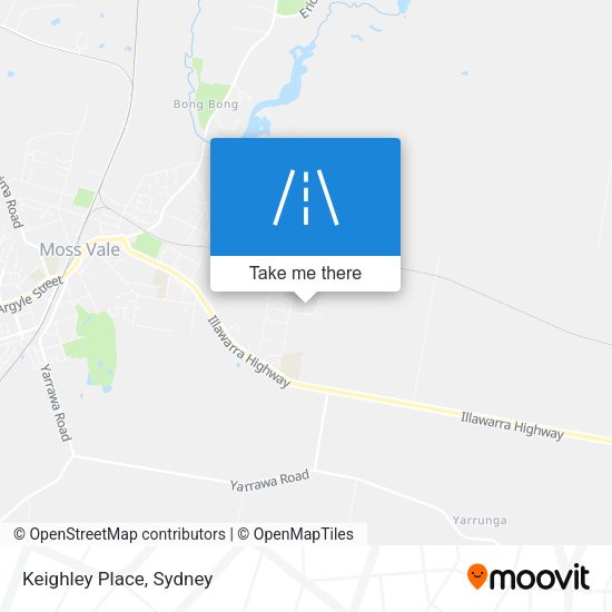 Keighley Place map