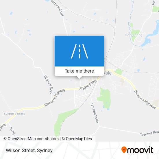 Wilson Street map