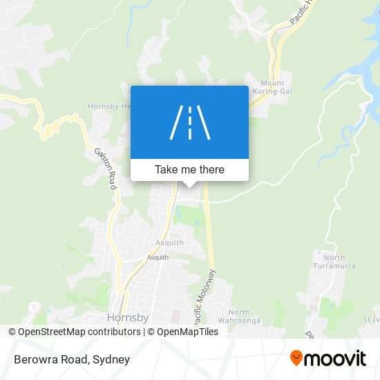 Mapa Berowra Road