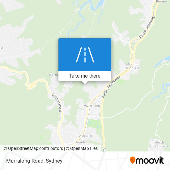 Mapa Murralong Road