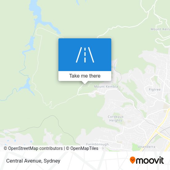 Central Avenue map