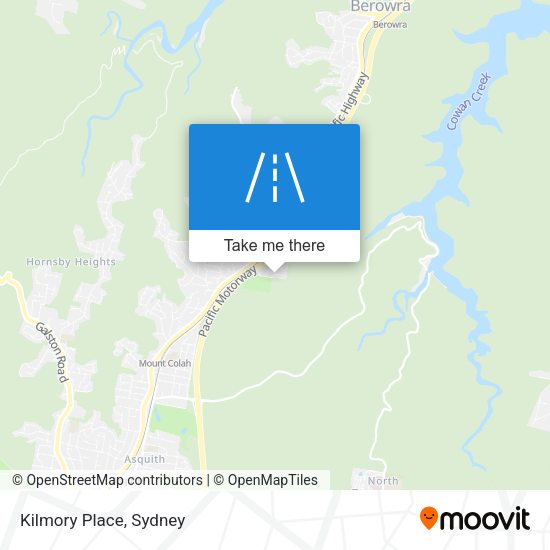 Kilmory Place map