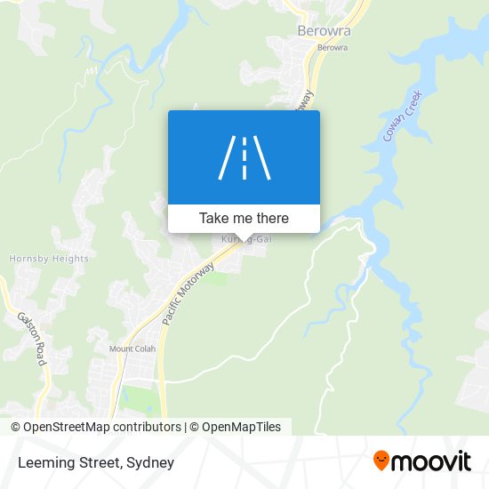 Leeming Street map