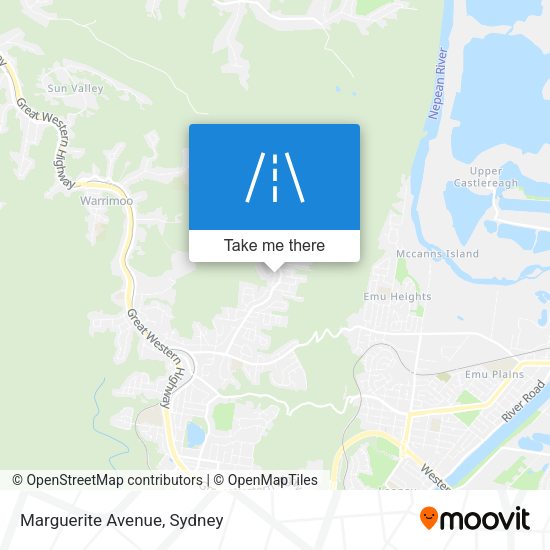 Marguerite Avenue map