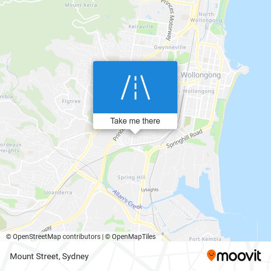 Mount Street map