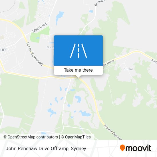 John Renshaw Drive Offramp map