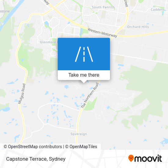 Capstone Terrace map