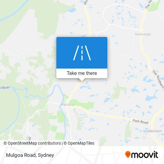 Mapa Mulgoa Road