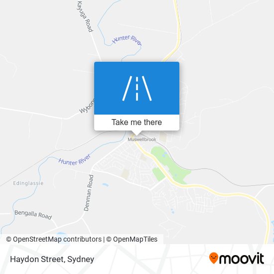 Haydon Street map