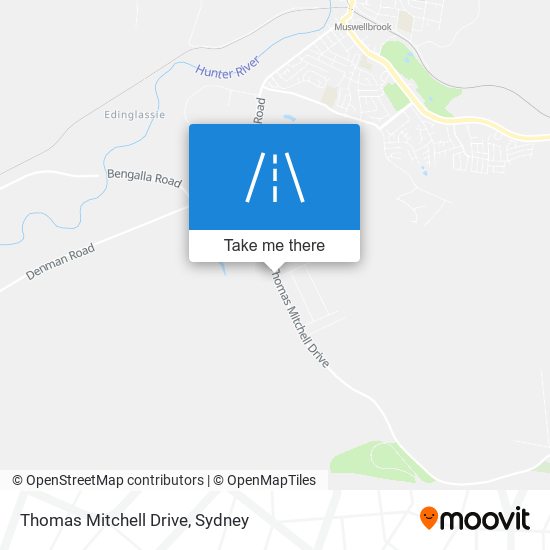 Thomas Mitchell Drive map