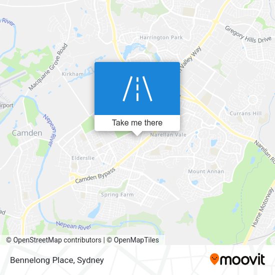 Bennelong Place map