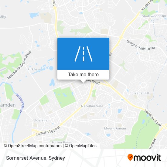 Somerset Avenue map