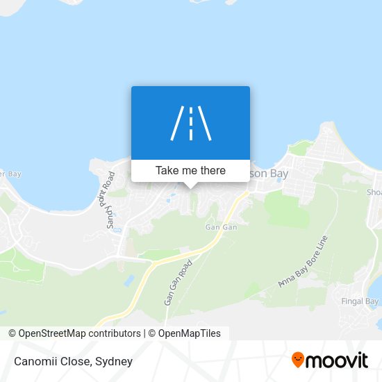Canomii Close map