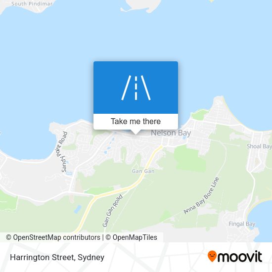Harrington Street map
