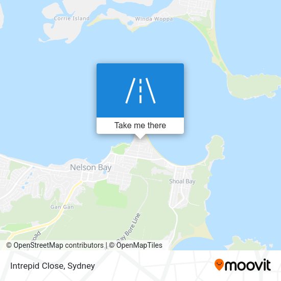 Intrepid Close map
