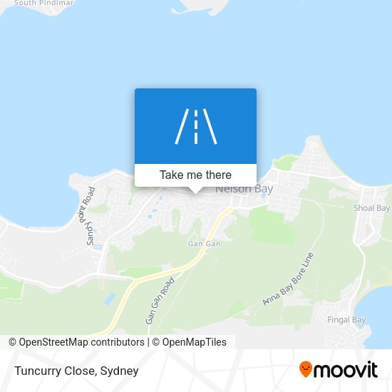 Tuncurry Close map