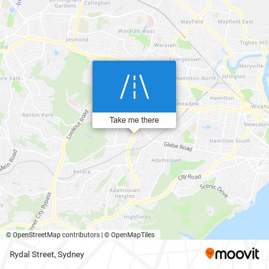 Rydal Street map