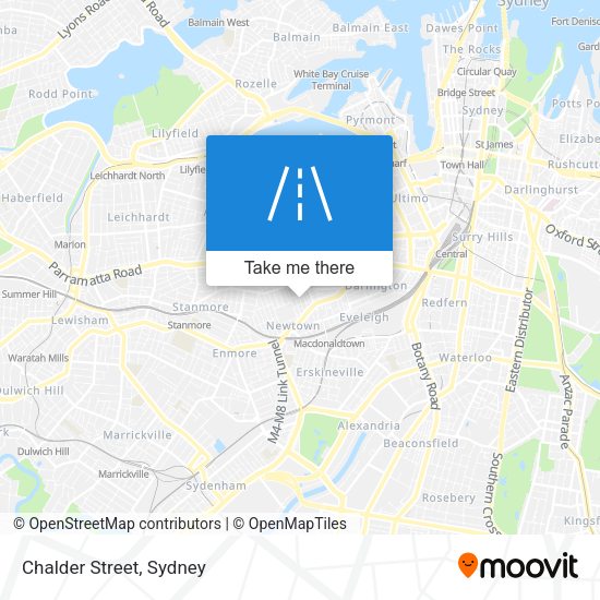 Chalder Street map