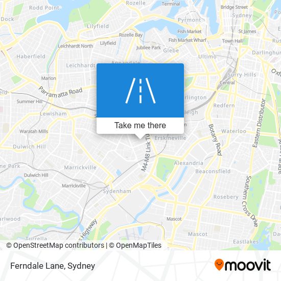 Ferndale Lane map