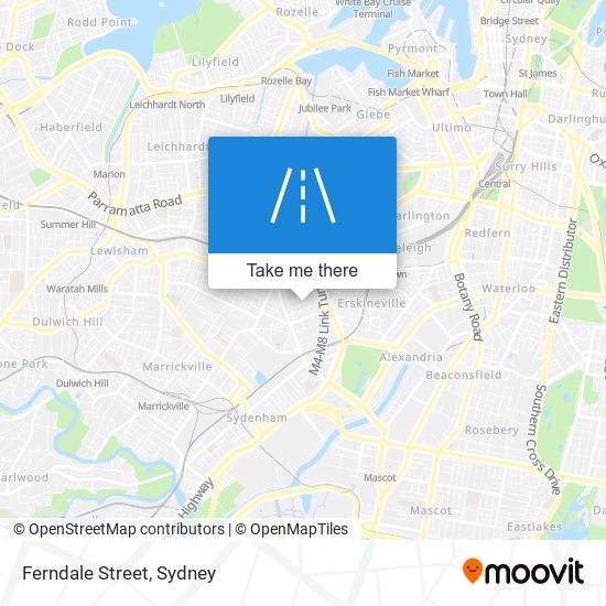 Ferndale Street map