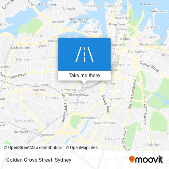 Golden Grove Street map