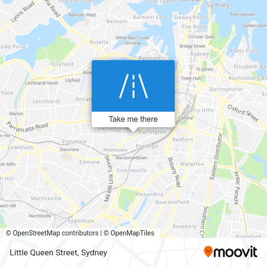 Little Queen Street map