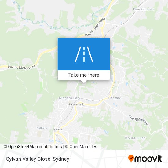 Sylvan Valley Close map
