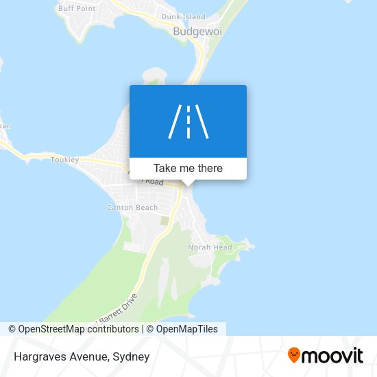 Hargraves Avenue map