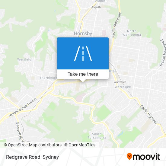 Mapa Redgrave Road