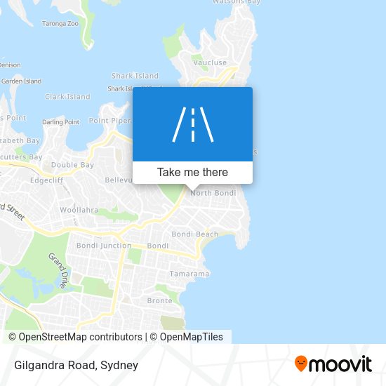 Gilgandra Road map
